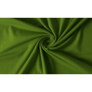 10cm Stretchjersey uni spargelgrün (Grundpreis € 10,00/m)
